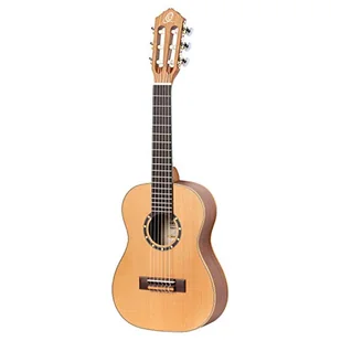 Ortega Guitars Family Series gitara koncertowa 1/4 Lefty - naturalny cedr, w zestawie walizka (R122-1/4-L) R122-1/4-L - Gitary klasyczne - miniaturka - grafika 1