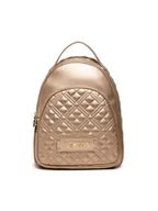 Plecaki - Love Moschino Plecak JC4309PP0ELA0901 Złoty - miniaturka - grafika 1