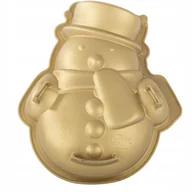 Formy do ciast - Forma Do Pieczenia Bałwanek Duża Na Ciasto Silikonowa Na Boże Narodzenie - miniaturka - grafika 1