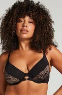 Biustonosze - Hunkemöller LEA LACE UF Czarny - miniaturka - grafika 1