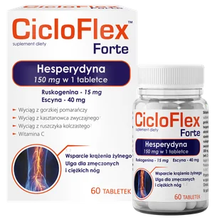 CicloFlex Forte, 60 tabletek - Serce i układ krążenia CicloFlex Forte, 60 tabletek - Serce i układ krążenia - miniaturka - grafika 1