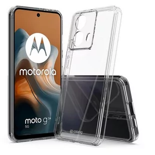 Etui CRONG Crystal Shield Cover do Motorola Moto G34 Przezroczysty - Etui i futerały do telefonów - miniaturka - grafika 1