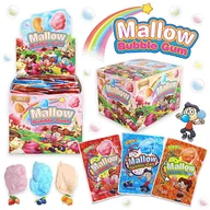 Gumy do żucia, lizaki, dropsy - MALLOW BUBBLE GUM GUMA DO ŻUCIA (5G) 24SZT - miniaturka - grafika 1