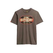 Koszulki męskie - Superdry Gasoline Graphic Relaxed T-shirt - miniaturka - grafika 1