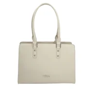 Torebki damskie - Aktówka kremowa Nobo - miniaturka - grafika 1