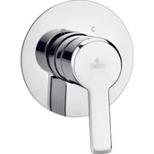 Baterie podtynkowe - Deante Arnika Bateria natryskowa podtynkowa bez przełącznika natrysku - chrom BQA_044L - miniaturka - grafika 1