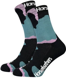 skarpety damskie HORSEFEATHERS CAMO SOCKS Blue Haze - Skarpetki damskie - miniaturka - grafika 1