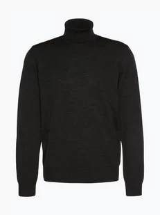 März - Męski sweter z wełny merino, szary - Swetry męskie - miniaturka - grafika 1