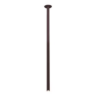 Lampa przysufitowa metalowa ALHA 9435 Dohar tuba podłużna brązowa - Lampy sufitowe - miniaturka - grafika 1