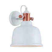 Lampy ścienne - Italux Kinkiet Treppo 1 x 60 W E27 white MBM-2987/1 W - miniaturka - grafika 1