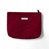 Kosmetyczki, organizery i kuferki - Kosmetyczka jednokomorowa pikowana serca 25 x 5 x18 cm KS120BOR - miniaturka - grafika 1