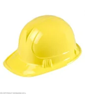 Dodatki do strojów karnawałowych - Kask inżyniera, żółty, 57 cm - miniaturka - grafika 1