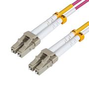 Kable miedziane - MicroConnect Duplex LC/LC 50/125m OM4 1m FIB440401P FIB440401P - miniaturka - grafika 1