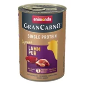 Mokra karma dla psów - animonda GranCarno Adult Single Protein Czysta Jagnięcina 12x400 g - miniaturka - grafika 1