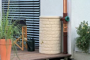 Zbiornik na deszczówkę MPI Arcado 230 l piaskowy - Zbiorniki na deszczówkę - miniaturka - grafika 4