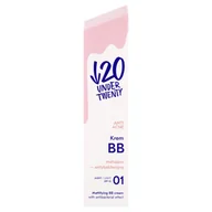 Kremy BB - Under Twenty ANTI ACNE Matujący krem BB o działaniu antybakteryjnym SPF 10 01 Light Beige 75ml - miniaturka - grafika 1