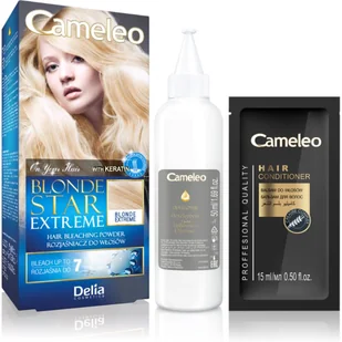 DELIA Delia Cosmetics Cameleo Rozjaśniacz do włosów Blond Extreme - Farby do włosów i szampony koloryzujące - miniaturka - grafika 1