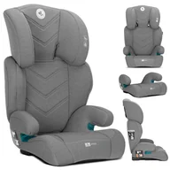 Foteliki samochodowe - Fotelik samochodowy 100-150cm ISIZE montaż pasy Lorelli Speed szary + poddupnik - miniaturka - grafika 1