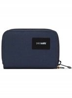Portfel antykradzieżowy Pacsafe RFIDsafe Card Wallet coastal blue