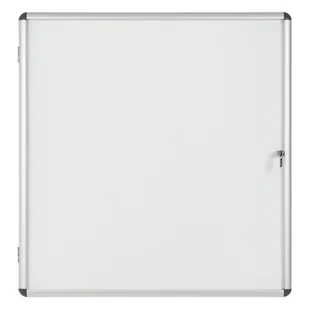 Bi-Office Gablota z białą powierzchnią magnetyczną, 1160 x 1288 mm VT740109150 - Gabloty - miniaturka - grafika 1