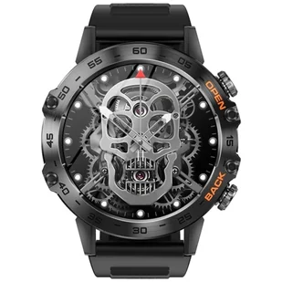 Veltori VT120-1 Czarny Pasek Silikonowy - Smartwatch - miniaturka - grafika 1