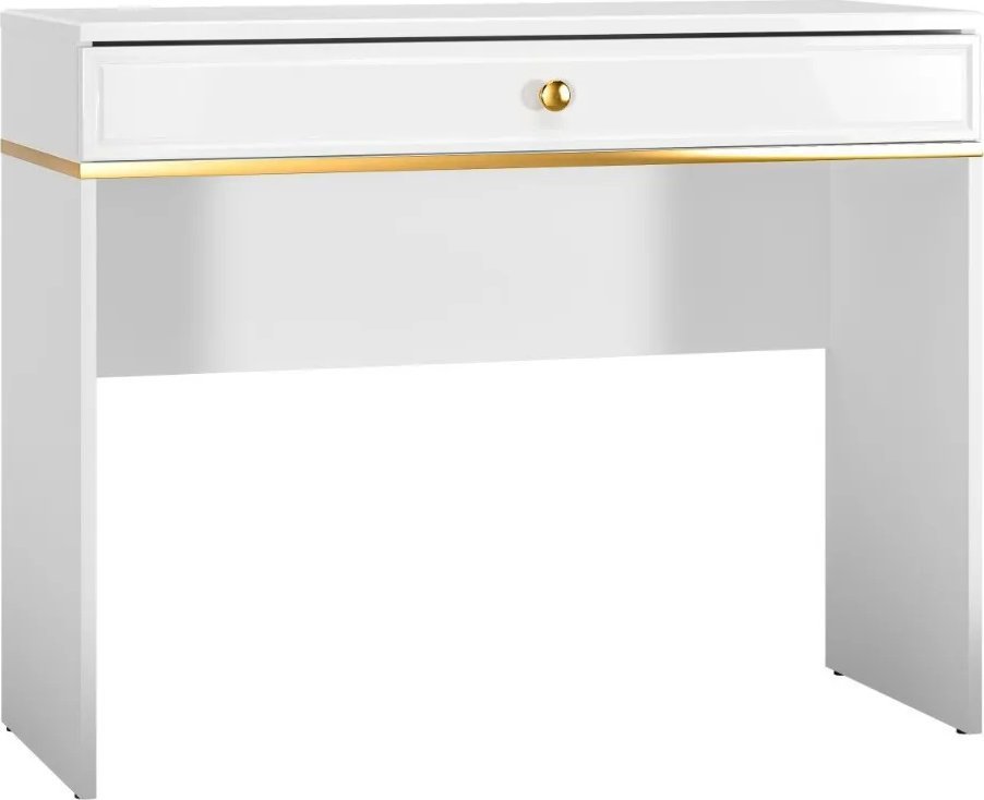 ML Meble Toaletka GALENA biały połysk ML MEBLE