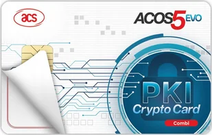 Czytnik ACS PKI Smart Card Combi ACOS5-K1K ACOS5-K1K - Czytniki kart pamięci - miniaturka - grafika 1