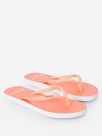 Klapki i japonki damskie - Rip Curl Japonki w kolorze pomarańczowym - miniaturka - grafika 1