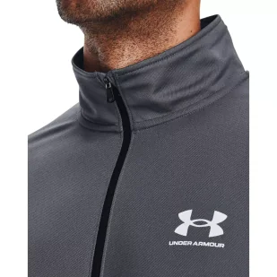 Bluza męska Under Armour PIQUE TRACK JACKET - Bluzy sportowe męskie - miniaturka - grafika 3