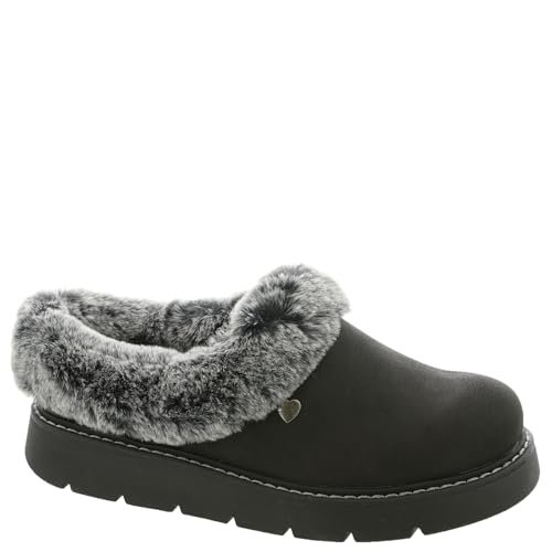Skechers Keepsakes Lite-Cozy Blend Kapcie damskie, czarne, 37 EU