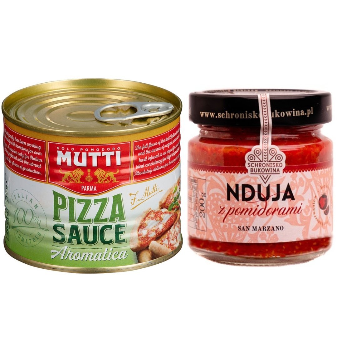 Sos do pizzy Mutti + Nduja Schronisko Bukowina