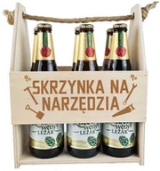 Gadżety dla niej i dla niego - Nosidełko na piwo Skrzynka Na Narzędzia Prezent na Dzień Ojca - miniaturka - grafika 1