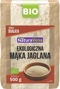 NaturAvena Mąka Jaglana 500g - NaturAvena NAVMAKAJAG500 - Mąka - miniaturka - grafika 1