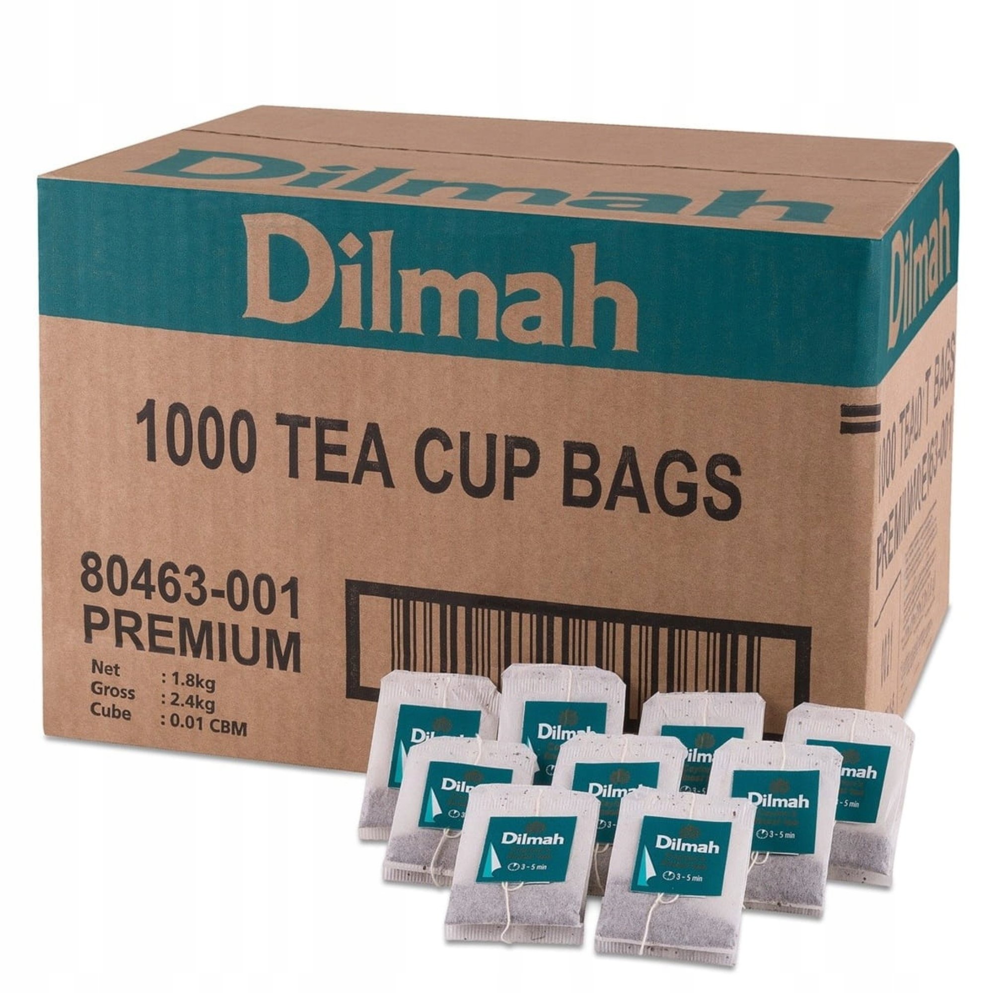 Herbata Czarna Dilmah Premium Tea 1000 Torebek Ekspresowych z Zawieszką