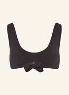 Stroje kąpielowe - Seafolly Góra Od Bikini Bustier Sea Dive schwarz - miniaturka - grafika 1