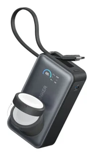 Anker A1657H11 bank mocy 10000 mAh Bezprzewodowe ładowanie Czarny - Powerbanki - miniaturka - grafika 1