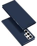 Portfele - Dux Ducis Skin Pro etui Samsung Galaxy S23 Ultra pokrowiec z klapką portfel na kartę podstawka niebieskie - miniaturka - grafika 1
