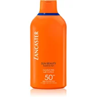 Balsamy i kremy do opalania - LANCASTER Sun Beauty - Aksamitne Płynne Mleczko Do Ciała SPF50 - miniaturka - grafika 1