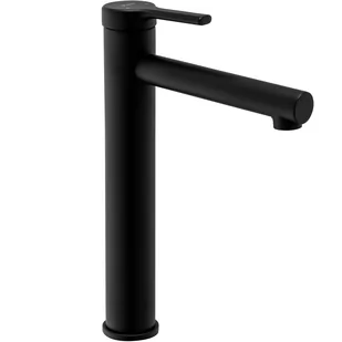 Rea Bateria Umywalkowa REA PIXEL CZARNA BLACK Wysoka - Baterie umywalkowe - miniaturka - grafika 1