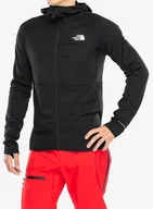 Bluzy sportowe męskie - Bluza z kapturem The North Face Summit Futurefleece FZ Hoodie - tnf black - miniaturka - grafika 1