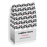 Zestawy upominkowe - Gotowy zestaw prezentowy „Coffee love“ kawa aromatyzowana PREMIUM 10szt. prezent upominek na walentynki rocznicę dla kobiety zakochanych narzeczonej - miniaturka - grafika 1