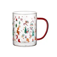 Szklanki - Szklanka Titi Red świąteczna 450 ml - miniaturka - grafika 1