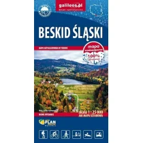 Plan Beskid Śląski. Mapa wodoodporna, 1:25 000 praca zbiorowa - Atlasy i mapy - miniaturka - grafika 1