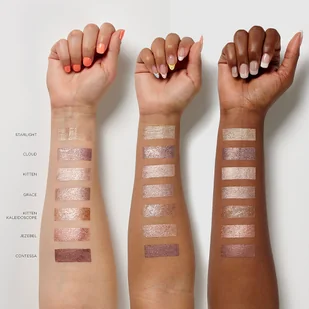 Stila Shimmer and Glow Liquid Eye Shadow - płynny cień do oczu Kitten - Cienie do powiek - miniaturka - grafika 7