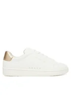 Buty dla dziewczynek - Tommy Hilfiger Sneakersy Low Cut Lace Up Sneaker T3A9-33976-1355 D Biały - miniaturka - grafika 1