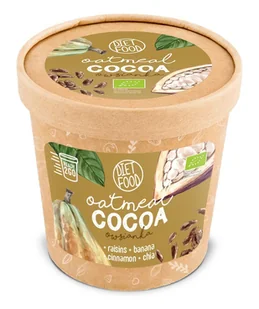 Diet-Food BIO OWSIANKA COCOA READY 2 GO - KUBEK 70 g - Zdrowa żywność - miniaturka - grafika 2