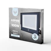 Lampy ogrodowe - Naświetlacz LED ASPIRE 100W 6000K 11000lm 230V Forever Light - miniaturka - grafika 1