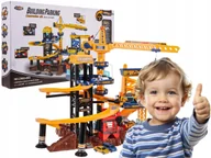 Zabawki zdalnie sterowane - ogromny PLAC BUDOWY dla dzieci 8 pojazdów budowlanych WIELOPOZIOMOWY - miniaturka - grafika 1