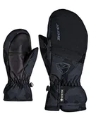 Rękawiczki - Ziener Dziecięce rękawiczki narciarskie Levin GTX Mitten Junior/sporty zimowe, wodoszczelne, oddychające, czarne. 6 801971 - miniaturka - grafika 1