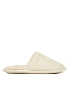Tommy Hilfiger Kapcie Soft House Shoe FW0FW08853 Biały - Kapcie damskie - miniaturka - grafika 1
